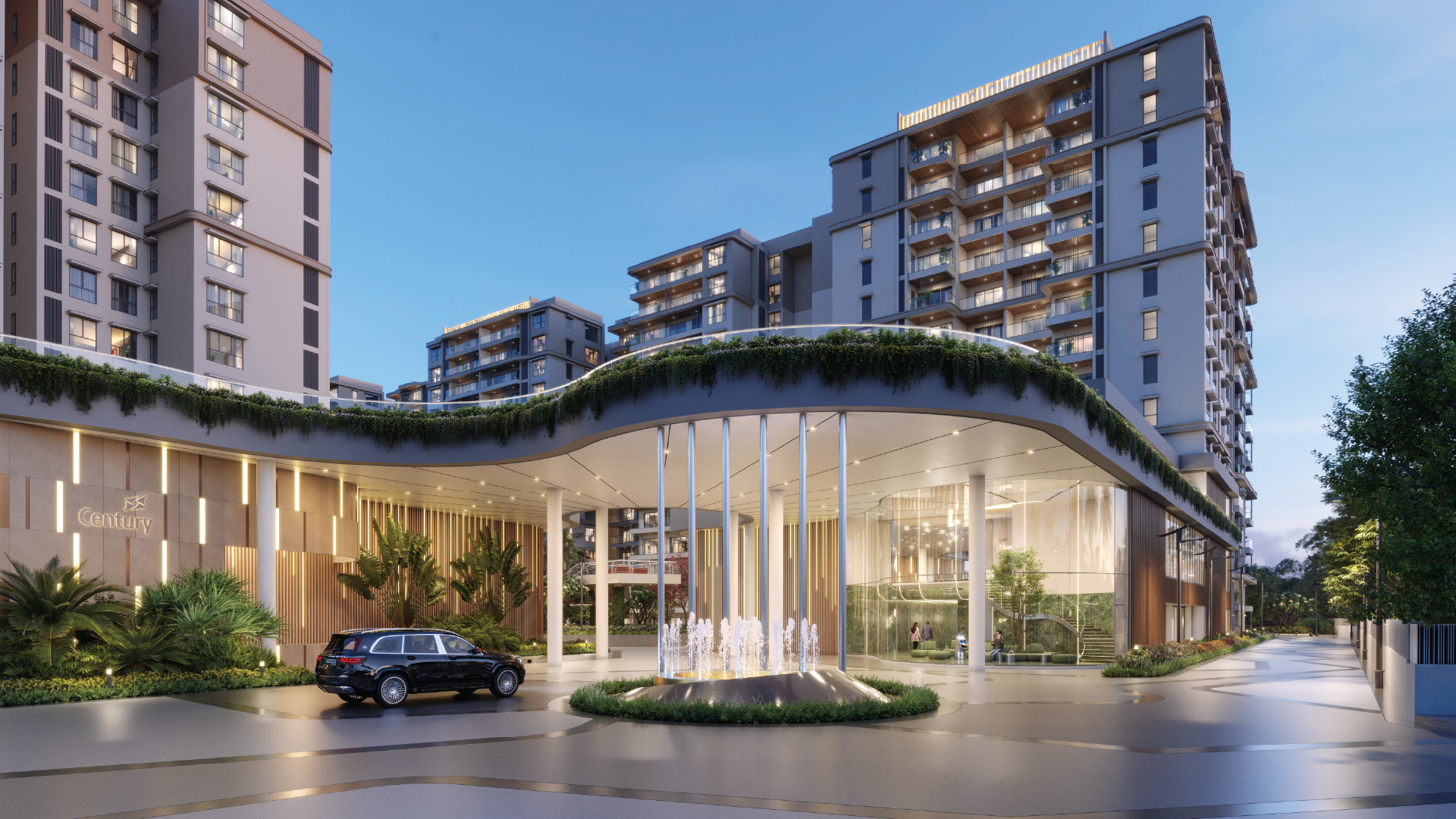 Century Mirai — Exterior View